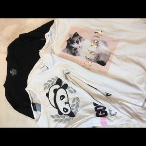 Bundle of 3 long sleeve shirts